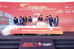 Khởi công xây dựng Trung tâm phân loại hàng hóa của SPX Express tại Hưng Yên.