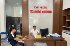 Văn phòng Công chứng Xuân Phúc thông báo thay đổi địa chỉ văn phòng theo địa giới chính quyền địa phương hai cấp
