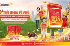 Tiết kiệm-Sinh lời-Cơ hội trở thành “tỷ phú” cùng HDBank.