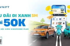 Chỉ với 2.500 điểm VinaPhone Plus, Hội viên có thể đổi ngay mã ưu đãi giảm 15% khi sử dụng dịch vụ của Xanh SM.