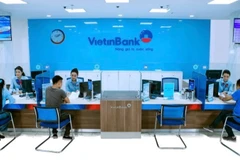 Phòng giao dịch của Vietinbank.