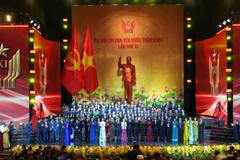 Bà Nguyễn Thị Nga - Chủ tịch Tập đoàn BRG tham dự chuỗi sự kiện của Đại hội Thi đua yêu nước toàn quốc lần thứ XI