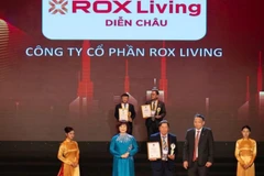 Đại diện ROX Living tại lễ trao giải.
