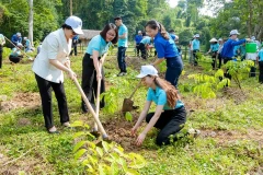 Nhiều chiến dịch xanh của Agribank được tiến hành đã mang lại ý nghĩa tích cực cho môi trường.