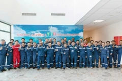 Ban lãnh đạo, trưởng các phòng ban và đại diện hơn 1.300 cán bộ nhân viên NSRP.