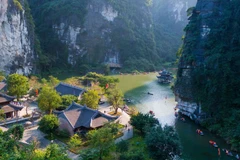 Một vùng danh thắng.
