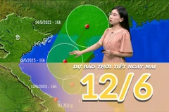 [Video] Dự báo thời tiết đêm nay và ngày mai 12/6/2025: Bão số 1 hoạt động trên biển Đông