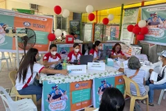 Sở Y tế cung cấp các dịch vụ như sàng lọc miễn phí và chụp X-quang ngực miễn phí tại Bệnh viện Cộng đồng Guimba ở tỉnh Nueva Ecija. (Ảnh: PIA)