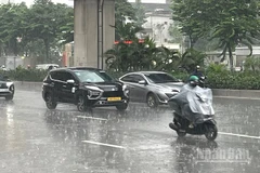 Dự báo khu vực Hà Nội ngày nắng, đêm có mưa rào vài nơi. (Ảnh minh họa: Đ.T)
