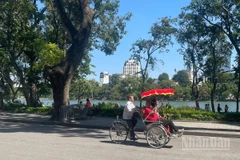 Dự báo khu vực Hà Nội ngày nắng, sáng và đêm trời rét. (Ảnh minh họa: Đ.T)