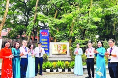 Phường Kim Liên khánh thành “Vườn hoa Kim Liên” để phục vụ nhân dân.