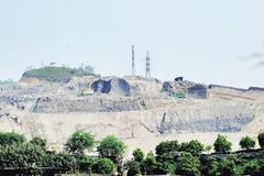 Mỏ apatit ở Lào Cai.