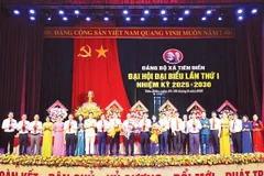 Ban Chấp hành Đảng bộ xã Tiên Điền ra mắt Đại hội đại biểu lần thứ I, Đảng bộ xã nhiệm kỳ 2025-2030.