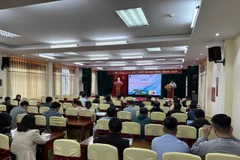 Hội nghị tập huấn phổ biến nội dung và hướng dẫn tiêu chí thủy lợi trong xây dựng nông thôn mới.