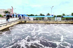 Nhà máy xử lý nước thải của Khu công nghiệp DEEP C (Hải Phòng ).