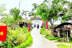 Bản Lao Chải 1 sạch, đẹp, yên bình và thơ mộng.