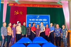 Huyện Yên Thế nỗ lực, xây dựng các mô hình điểm Tổ phụ nữ thu gom, phân loại, đổ rác thải sinh hoạt đúng quy định. (Nguồn: Hội Liên hiệp phụ nữ huyện Yên Thế)