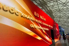 Triển lãm “80 năm hành trình Độc lập-Tự do-Hạnh phúc” đã sẵn sàng cho lễ khai mạc. 