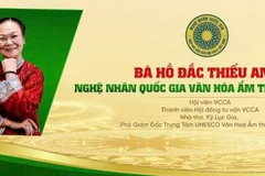 Một trong 28 nghệ nhân được trao tặng danh hiệu 2025. (Ảnh: VCCA)