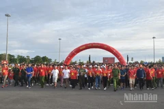 Những bước chân đầu tiên tại tỉnh Đồng Tháp khi tham gia Chương trình Cùng Việt Nam tiến bước.
