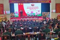 Quang cảnh Đại hội Đảng bộ Quân sự thành phố Cần Thơ lần thứ XIII, nhiệm kỳ 2025-2030