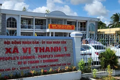 Trụ sở xã Vị Thanh 1, thành phố Cần Thơ.