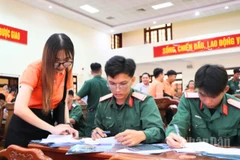 Đơn vị doanh nghiệp cung cấp thông tin về tuyển dụng lao động cho quân nhân xuất ngũ.