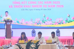 Quang cảnh hội nghị tổng kết.