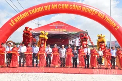 Đồng Tháp khánh thành Cụm công nghiệp Gia Thuận 2