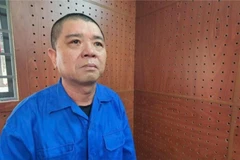 Đối tượng Phan Danh Dương Bảo tại cơ quan Công an. (Ảnh: CTV)