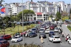 Khu vực trung tâm tỉnh Lâm Đồng dịp Tết Dương lịch 2026.