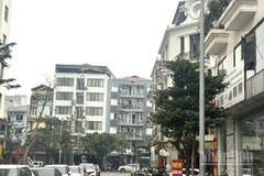 Một góc khu đô thị trên địa bàn phường Gia Lâm, khu phía đông Hà Nội. (Ảnh: HNV)