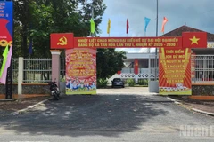 Tuyên truyền cổ động đại hội Đảng bộ các xã, phường thuộc thành phố Cần Thơ, nhiệm kỳ 2025-2030.