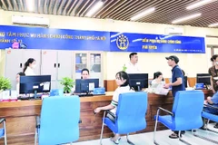 Điểm phục vụ hành chính công xã Phú Xuyên đón tiếp, xử lý thủ tục hành chính cho người dân từ ngày đầu hoạt động theo mô hình chính quyền mới.