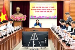 Họp Ban chỉ đạo, Ban tổ chức Ngày hội Văn hóa dân tộc Chăm lần thứ 6. 