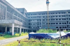 Bệnh viện Ung bướu Cần Thơ dừng thi công từ năm 2022 đến nay.