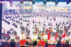 Tôn vinh nét đẹp văn hóa của đồng bào Mường tại Liên hoan Thôn, Tổ dân phố văn hóa tiêu biểu thành phố Hà Nội.