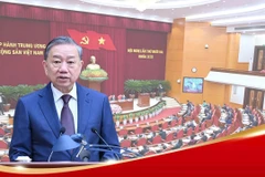 Tổng Bí thư Tô Lâm phát biểu khai mạc Hội nghị. (Ảnh: ĐĂNG KHOA)