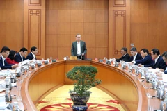 Tổng Bí thư Tô Lâm chủ trì làm việc với Thường trực các Tiểu ban Đại hội XIV của Đảng.