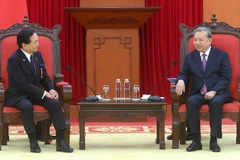 Tổng Bí thư Tô Lâm tiếp Thống đốc tỉnh Kanagawa (Nhật Bản) Kuroiwa Yuji.