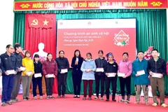 Một trong những hoạt động an sinh xã hội thuộc Chương trình vừa được tổ chức tại Tuyên Quang.