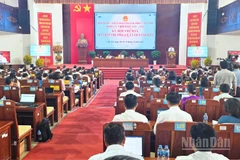 Quang cảnh kỳ họp Hội đồng nhân dân thành phố Cần Thơ.