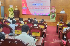 Quang cảnh Hội nghị tổng kết.