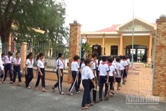 Nơi đây không chỉ là điểm đến lịch sử, mà còn là địa chỉ đỏ cho các hoạt động giáo dục truyền thống, nơi đoàn viên, học sinh.