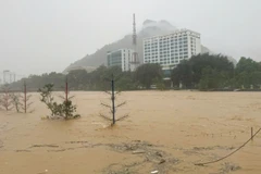 Nguyên nhân ngập lụt tại phường Hà Giang 1 và 2 một phần là do các thủy điện trên thượng nguồn sông Lô, sông Miện xả lũ.