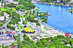 Khu vực trung tâm Lâm Đồng ngàn hoa.