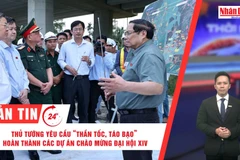 [Video] Thời sự 24h ngày 3/1/2026: Thủ tướng yêu cầu “thần tốc, táo bạo” hoàn thành các dự án chào mừng Đại hội XIV
