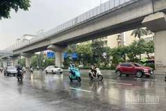 Dự báo khu vực Hà Nội có lúc có mưa rào và dông. (Ảnh minh họa: Đ.T)