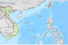 Bản đồ quỹ đạo áp thấp nhiệt đới.