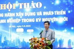 Thứ trưởng Văn hóa, Thể thao và Du lịch Hồ An Phong phát biểu tại sự kiện. (Ảnh: TRẦN HUẤN)